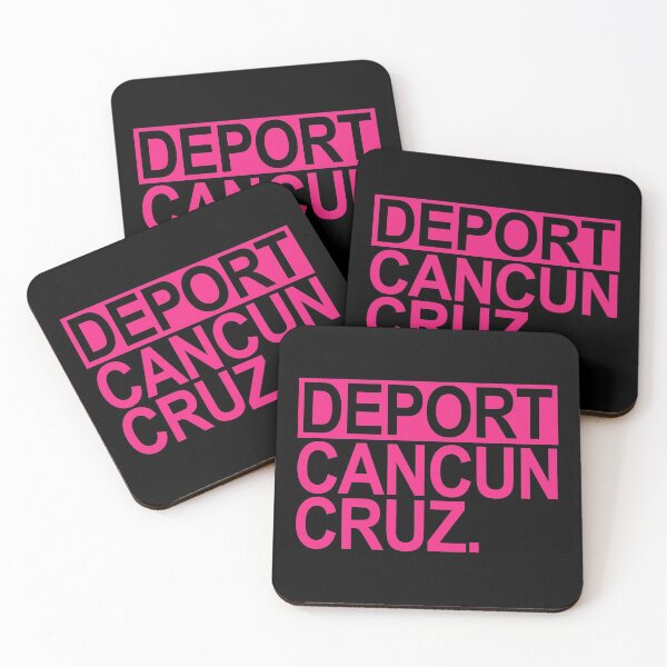 Item preview, Deport Cancun Cruz (hot pink) designed and sold by Thelittlelord.