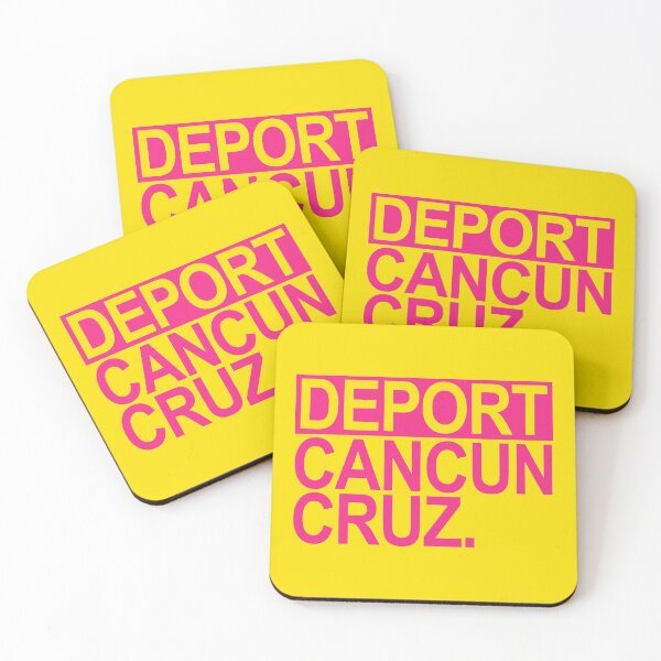 Item preview, Deport Cancun Cruz (hot pink 2) designed and sold by Thelittlelord.