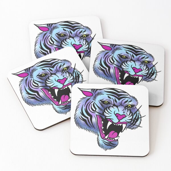 Item preview, SPACE TIGER TATTOO designed and sold by M9HM.