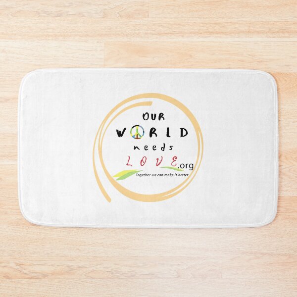 Item preview, Our World Needs Love Logo designed and sold by CoffeeCupLife2.