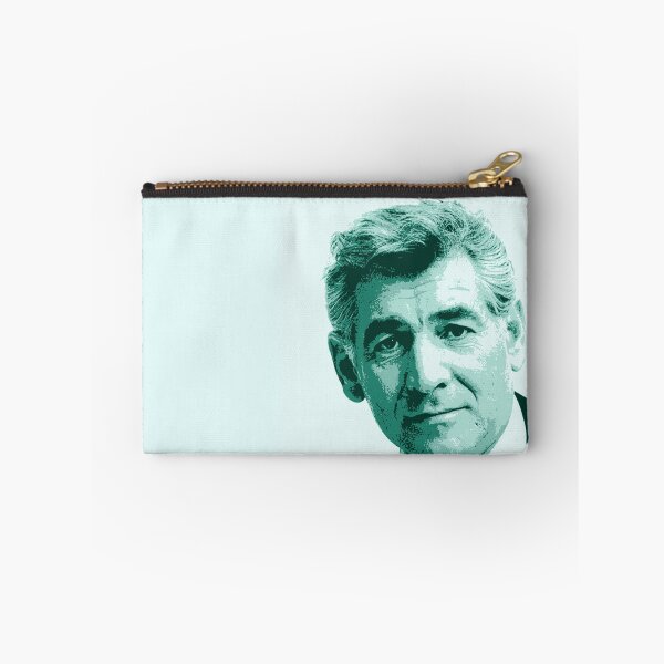 Item preview, Leonard Bernstein Teal Portrait designed and sold by zavadadesigns.