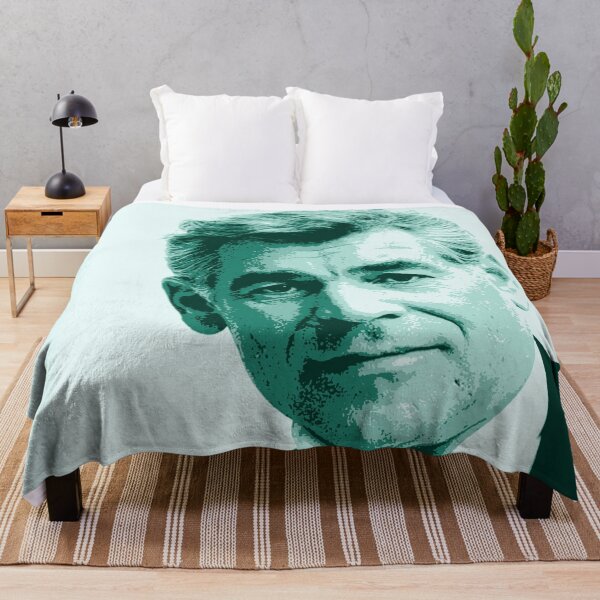 Item preview, Leonard Bernstein Teal Portrait designed and sold by zavadadesigns.