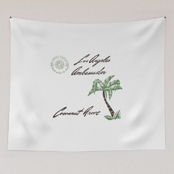 Item preview, Ambassador Hotel - Coconut Grove - Los Angeles, California designed and sold by QuayTradingCo.