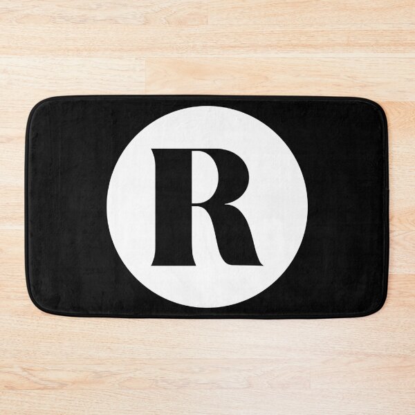 Item preview, R (Letter Initial Monogram)  designed and sold by Texterns.