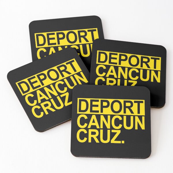 Item preview, Deport Cancun Cruz (yellow) designed and sold by Thelittlelord.