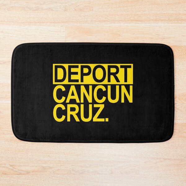 Item preview, Deport Cancun Cruz (yellow) designed and sold by Thelittlelord.