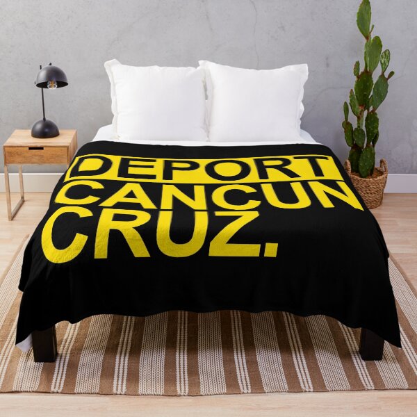 Item preview, Deport Cancun Cruz (yellow) designed and sold by Thelittlelord.