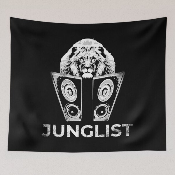 Item preview, Junglist Lion - No Fill designed and sold by Chefkeep.
