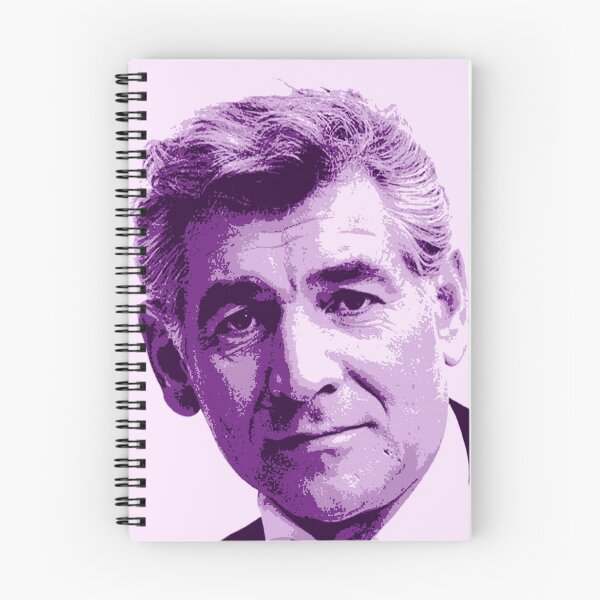Artikelvorschau, Leonard Bernstein Magenta Porträt entworfen und verkauft von zavadadesigns.