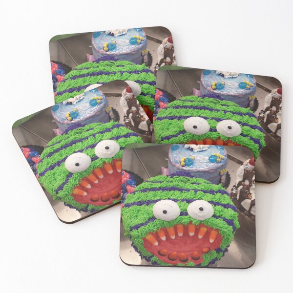 Item preview, Angry Monster Cake designed and sold by gailmariekern.