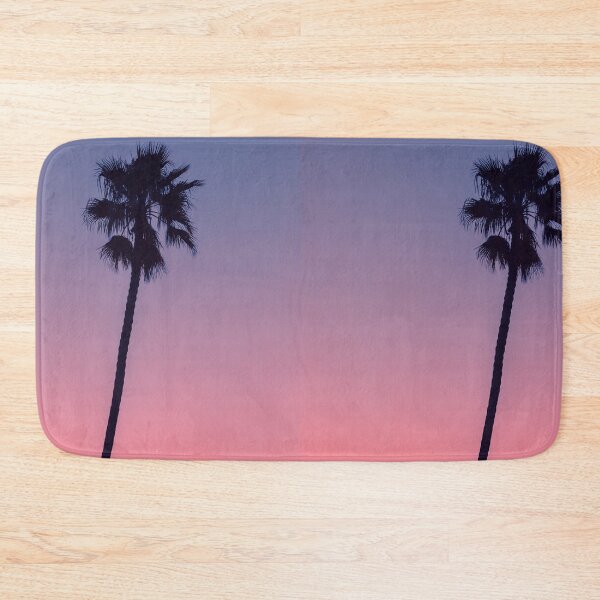 Item preview, Pink & Purple Sunset Palm Tree designed and sold by newburyboutique.