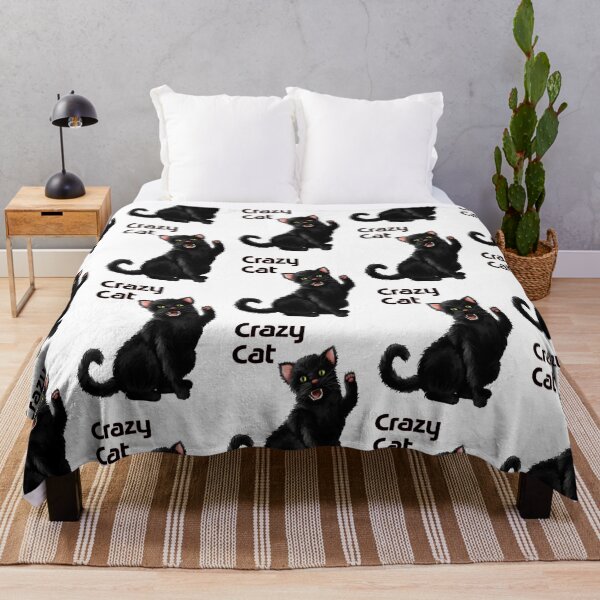 Item preview, Crazy Cat designed and sold by LoneAngel.
