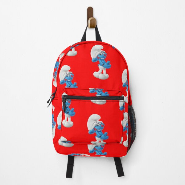 Smurfs Backpacks Redbubble - smurf backpack roblox