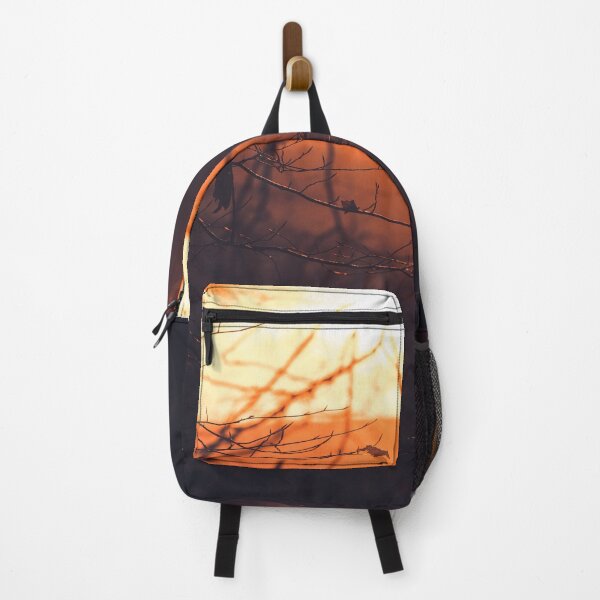Item preview, A leafy woodland during a late winter sunset designed and sold by chrishannah.