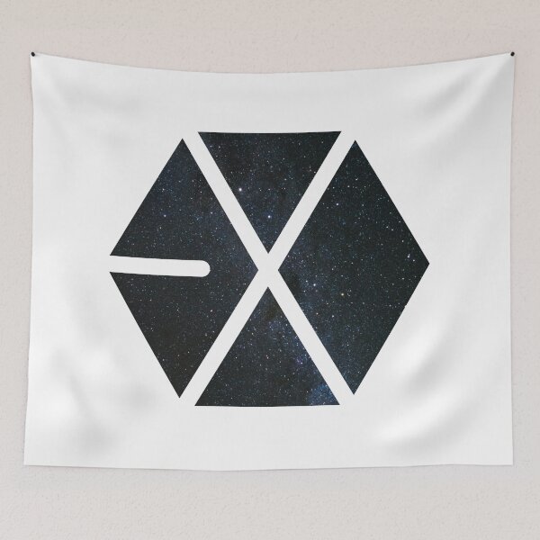 Item preview, EXO Galaxy Logo designed and sold by KpopOD.