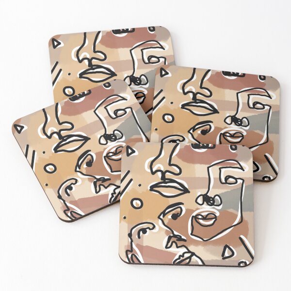 Item preview, Abstract Faces designed and sold by Kyra Yeske.