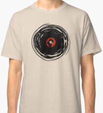 I'm spinning within with a vinyl record... GRUNGE TEXTURE Classic T-Shirt