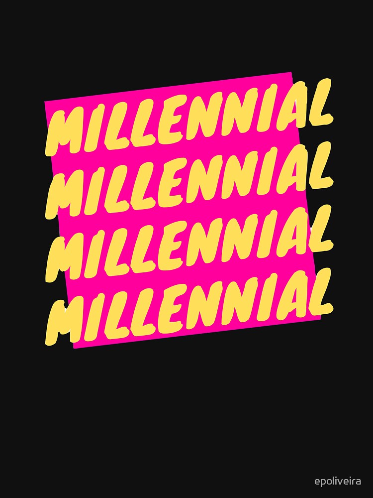 millennial generation vibe by epoliveira