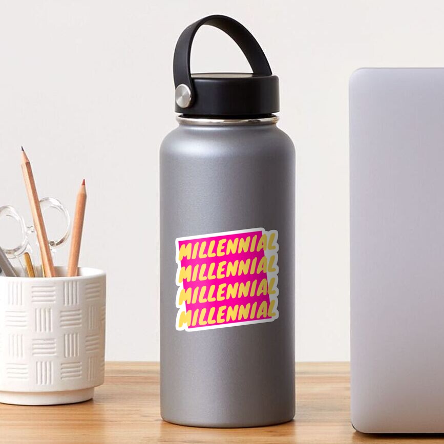 millennial generation vibe Sticker