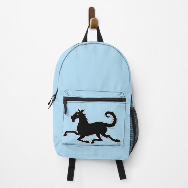 Item preview, Silhouette of black galloping horse design designed and sold by Al Benge.