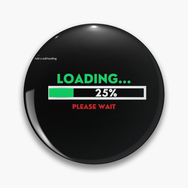 Item preview, Loading Please Wait Slow Internet Connection designed and sold by RONZk.
