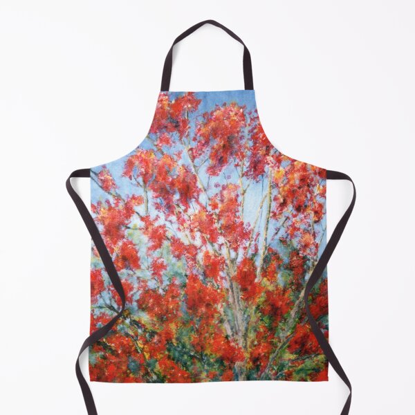 Item preview, Glorious Red Flowering Tree designed and sold by Anne Huth.