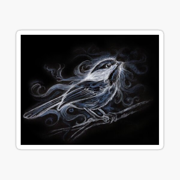 Chickadee Spirit Animal - Spirit Guide Sticker