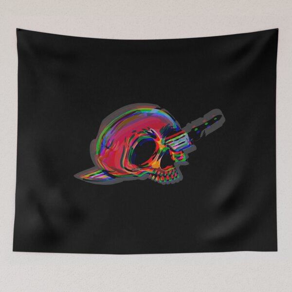 Item preview, 3D Skull Dagger tattoo old school  designed and sold by Rustic Valley Studio.