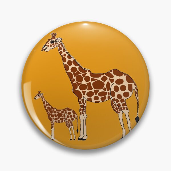 Item preview, Giraffe and baby designed and sold by GdaySnoopy.