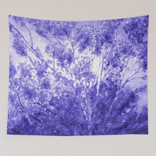 Item preview, Fabulous Purple Flowering Tree designed and sold by Anne Huth.