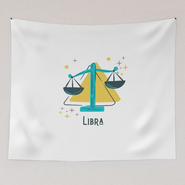 Item preview, Astrological Zodiac Symbol - Libra with Scales designed and sold by downtowndarby.
