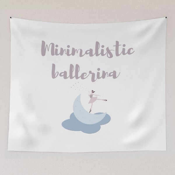 Item preview, minimalistic ballerina designed and sold by khadijaAchaki.