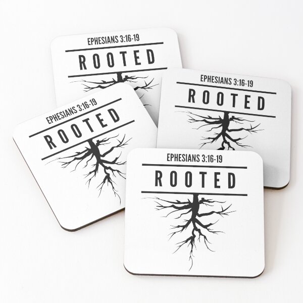 Item preview, Rooted: Ephesians 3:16-19 (Black 2) designed and sold by BravenWild.