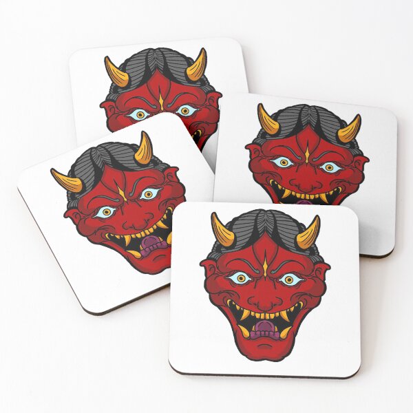 Item preview, HANNYA MASK TATTOO designed and sold by M9HM.