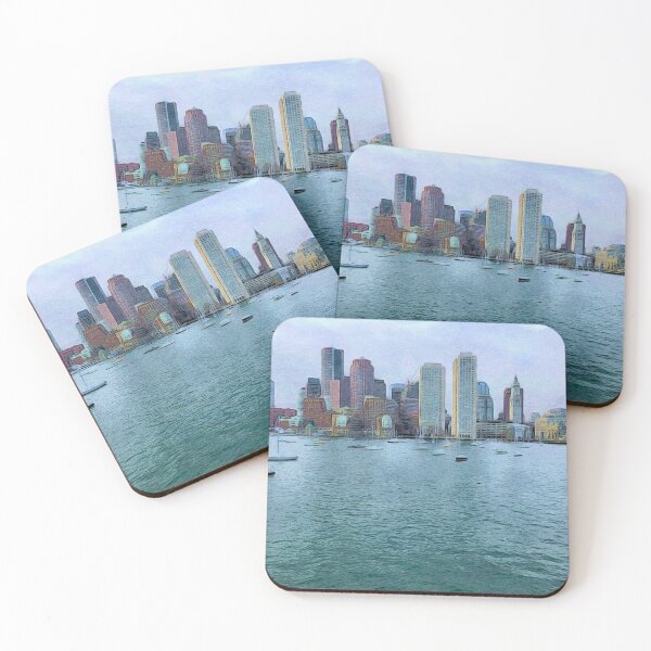 Item preview, Waterfront Boston designed and sold by Autumn Seas Photography.