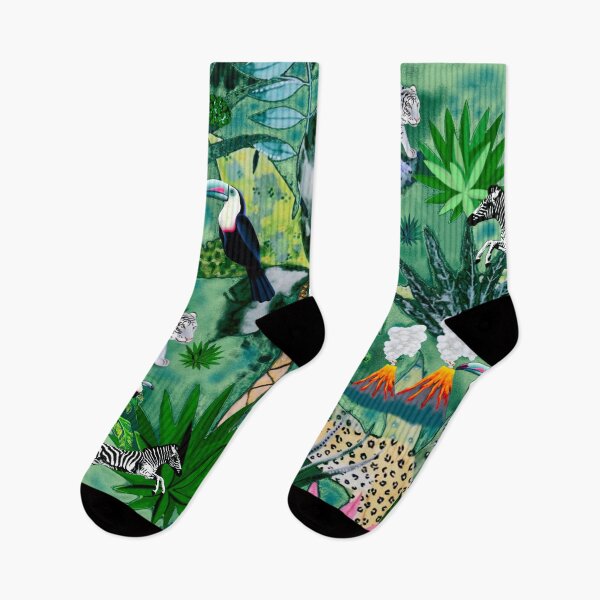 Item preview, Tropical Jungle Animal Pattern  designed and sold by MarcSabuncu.