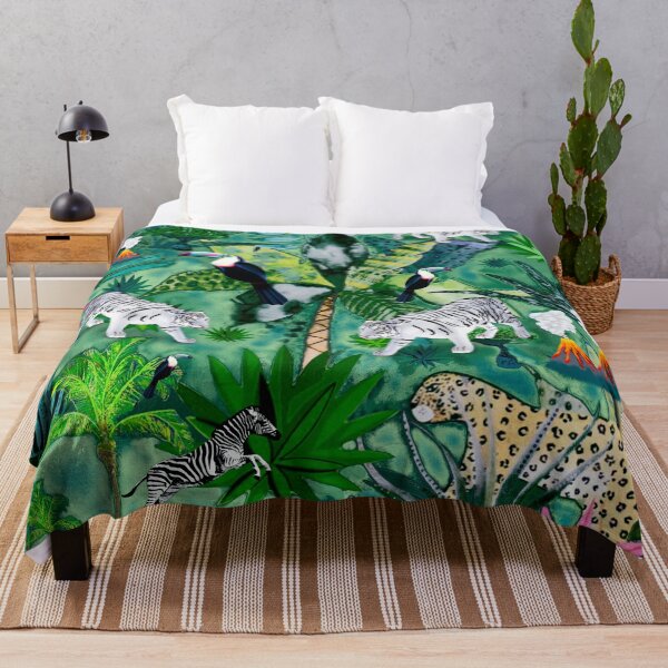 Item preview, Tropical Jungle Animal Pattern  designed and sold by MarcSabuncu.