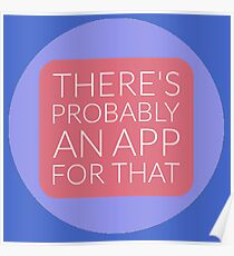 An App for That Poster