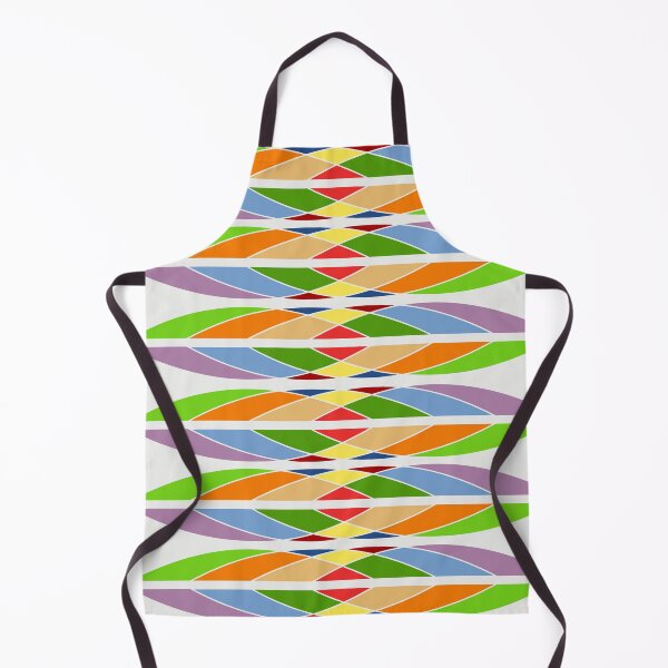 Item preview, Multi-color Curved Shapes Design designed and sold by ThisNThatImages.