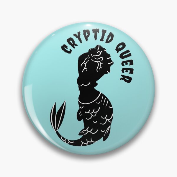 Artikelvorschau, Cryptid Queer in Merfolk entworfen und verkauft von InkThinkArt.