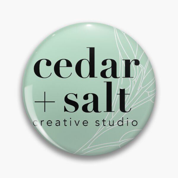 Item preview, cedar + salt creative studio merch designed and sold by cedarandsalt.