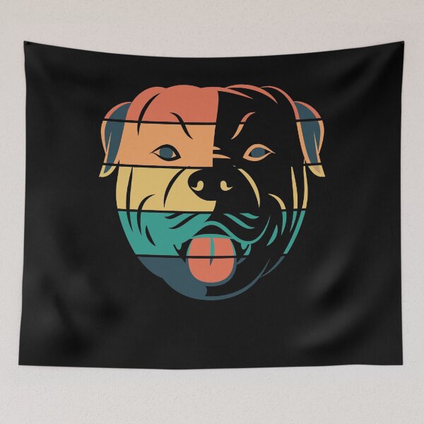 Item preview, Vintage Sunset Retro Dog Head designed and sold by RedQuality.