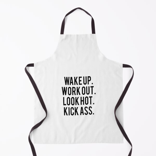 Item preview, Wake Up. Work Out. Look Hot. Kick Ass.-Motivational Quote designed and sold by Al Collections.