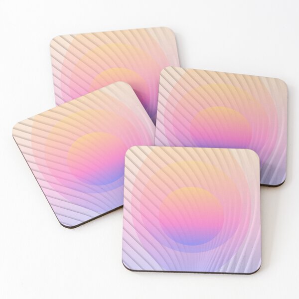 Item preview, Abstract gradient clear texture of pink shades line curves designed and sold by Marilena Strambu.