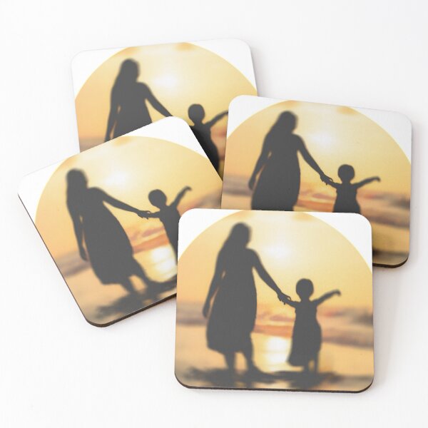 Item preview, With mom on the beach (photo) designed and sold by Neovito.