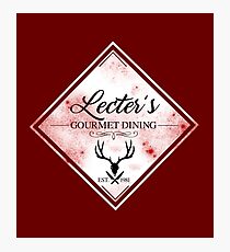 Lecter's Gourmet Dining Photographic Print