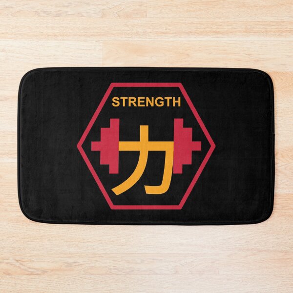 Item preview, Weightlifting, Strength and Power Japanese Kanji Symbols designed and sold by TKsTees.