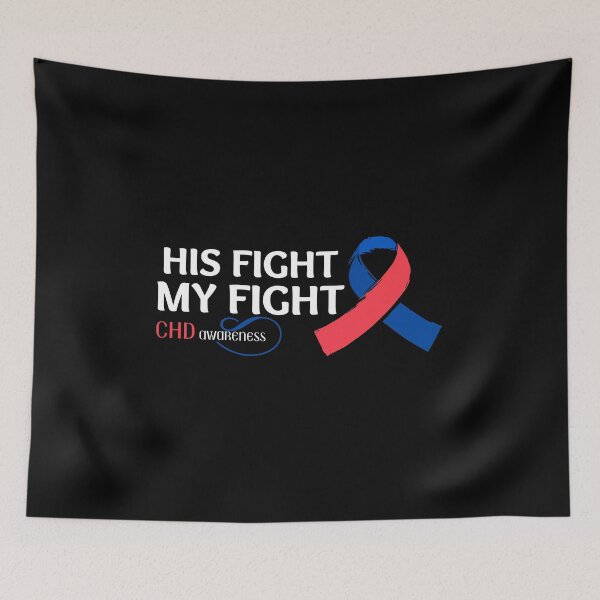 Item preview, His fight my fight chd awareness designed and sold by Tecnofa.