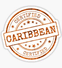 Certified Caribbean Sticker