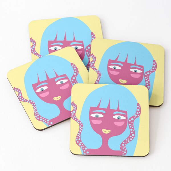 Item preview, Little octopus girl  designed and sold by Gabrielle Freitas.